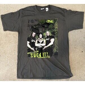 D-Generation X Suck It T Shirt Grey Size L